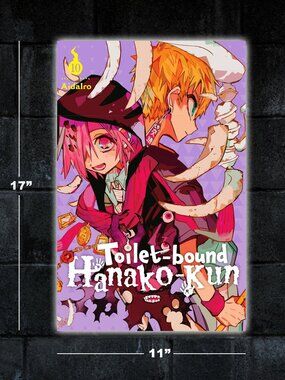 Toilet-Bound Hanako-Kun Vol 10 manga poster - 11x17 wall art print merch anime